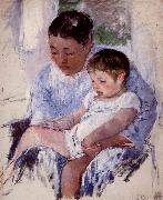 Mary Cassatt Mother and her child Germany oil painting artist